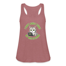 <p>Women&#039;s Escapism Humor Cat &amp; Wi-Fi Racerback Tank Tops</p>
