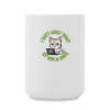 <p>Escapism Humor Tabby Cat Wi-Fi Laptop Ceramic Mug 15 fl oz</p>
