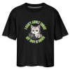 <p>Women&#039;s Boxy Tee with Disgruntled Cat &amp; Wi-Fi Laptop Design</p>

