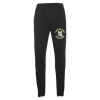 <p>Tapered Fit Polyester Pants with Disgruntled Cat &amp; Wi-Fi Laptop Design</p>
