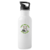 <p>Escapism Humor Tabby Cat Wi-Fi Laptop Stainless Steel Water Bottle White Silver 20 oz</p>
