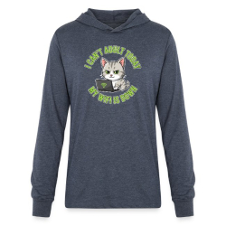 <p>Disgruntled Tabby Cat &amp; Wi-Fi Laptop Long Sleeve Shirts</p>