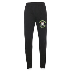<p>Tapered Fit Polyester Pants with Disgruntled Cat &amp; Wi-Fi Laptop Design</p>
